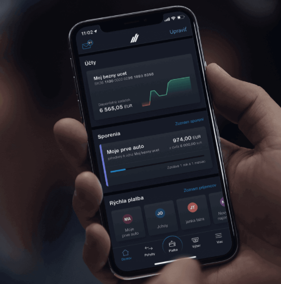 Access to investing through the Tatra banka mobile application | Tatra banka Access to investing through the Tatra banka mobile application