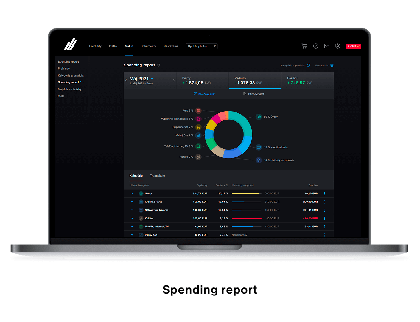 Spending report Spending report